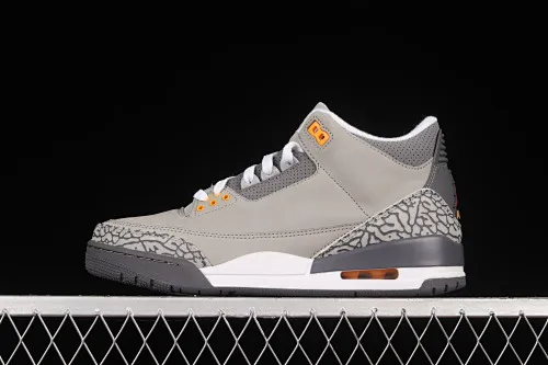 All categories Air Jordan Jordan series basketball shoes Air Jordan 3 foreign trade version Air Jordan 3 "Cool Grey" AJ3 Joe 3 Gray Wolf CT8532-012